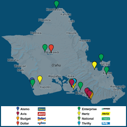 Waikiki Map